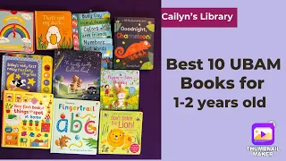 Best 10 Usborne Books & More for 1-2 years old