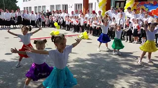 Детский сад № 1 "Родина" г. Грозного - День знаний танец для школьников 2022г