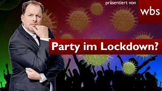 Privatparty im Lockdown: Darf die Polizei in deine Wohnung? | Anwalt Christian Solmecke