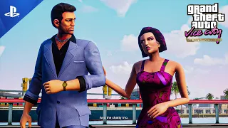 GTA Vice City (PS5) Remastered Gameplay The Party Mission - GTA Trilogy Definitive Edition (4K60FPS)