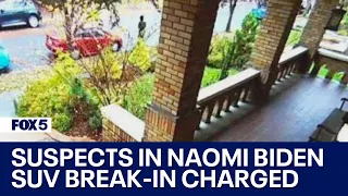 Secret Service charge 2 suspects with SUV break-in outside Naomi Biden's DC home