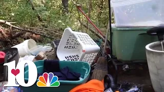 Deputies clear West Knoxville homeless camp ahead of project to improve drainage