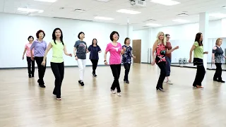 1-2 Cha Cha Cha - Line Dance (Dance & Teach in English & 中文)