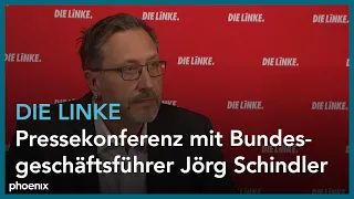 Jörg Schindler (Die Linke, Bundesgeschäftsführer) zu aktuellen politischen Themen