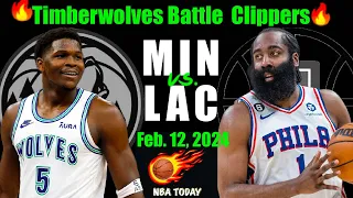 7 Min CRAZY: Clippers vs Timberwolves | Feb 12, 2024 | NBA TODAY Highlights