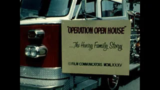 1985, OPEN HOUSE FIRE SAFETY, educational film