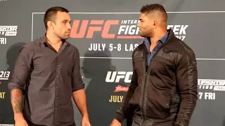 UFC 213 Fabricio Werdum vs Alistair Overeem 3 Full Face Off Video