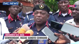NSCDC Parade Two Terror Suspects
