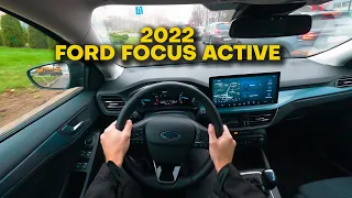 POV driving 2022 Ford Focus Active Facelift [4K]