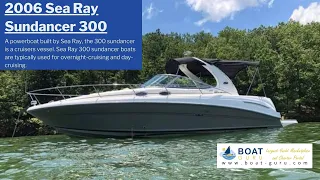 2006 Sea Ray Sundancer 300