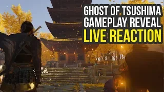 Ghost Of Tsushima Gameplay Live Reaction - 18 Minutes Of New Footage (Ghosts Of Tsushima gameplay)