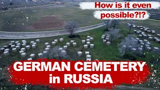 A German cemetery in RUSSIA. How is this even possible?