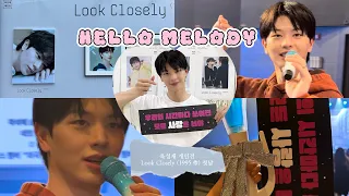 [멜로디 브이로그] 240518 육성재 개인전：Look Closely (1995 作) 팬미팅 브이로그 | 오늘은 성재의 귀여운 모먼트 가득담아왔오요💙