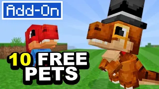 PET T-REX ADDED TO YOUR Minecraft Survival Worlds Xbox, Playstation, Switch, Mobile, PC