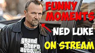 Ned Luke FUNNY MOMENTS On Stream COMPILATION | Part 1