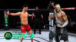 UFC4 Doo Ho Choi vs Kung Fu Monk EA Sports UFC 4
