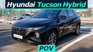 New 2022 Hyundai Tucson Hybrid POV Ride "Stepping Up Its Game"