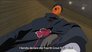 Tobi déclare la 4ème grande guerre ninja [Naruto Shippuden VF]