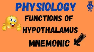 Functions of Hypothalamus-Physiology