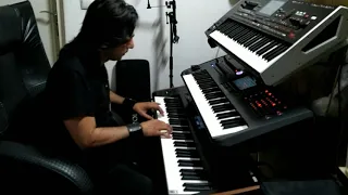 rock solo with YAMAHA MONTAGE 6 v.s KORG KRONOS