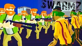 SHOTGUNS vs ZOMBIES! Destroy THE crowd of ZOMBIES and SAVE the CHOSEN swarmz Game from CoolGAMES