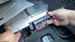 How to Remove Amplifier from 2012 Porsche 911  Carrera for Repair.