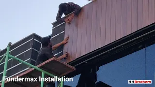 Rivet Free Fundermax HPL Installation