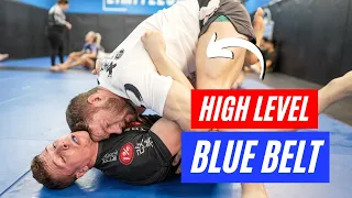 One Of The Best Blue Belt I've Ever Rolled With... | BJJ Rolling Commentary