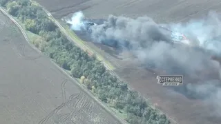 Збиття російського гелікоптера Ка-52 у Запорізькій області