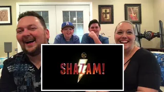 Poindexter Lounge: Shazam Movie Trailer Reaction Video!!!