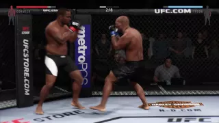 Old Mike Tyson puts Daniel Cormier asleep in 1 round EA UFC 2 Online