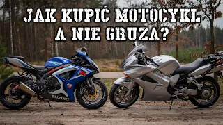 Na co zwrócić uwagę, żeby nie kupić zgruzowanego motocykla?! | Moto vlog Moto Addicts