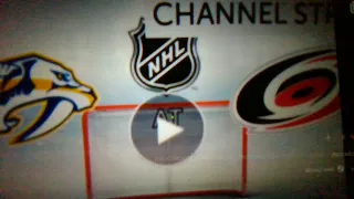 Nashville Predators vs Carolina Hurricanes Live play by play and chat rnd1,game1