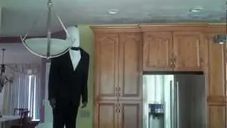 HOW TO MAKE A CHEAP SLENDERMAN HALLOWEEN COSTUME