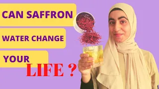 Why you should Drink Saffron Water ?