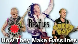 How Flea,  Paul McCartney, and Mike Dirnt Write Their Basslines: Basslines From Scratch 8/9