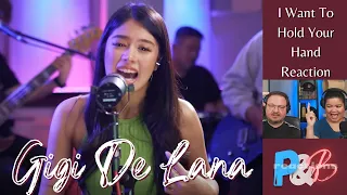 Gigi De Lana "I Want To Hold Your Hand" studio performance First time watching reaction!