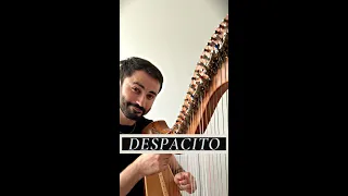 Despacito - Luis Fonsi ft. Daddy Yankee & Justin Bieber (Harp Cover) #shorts