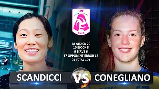 Scandicci vs Conegliano | Italian Volleyball LVF SerieA1 2023/2024