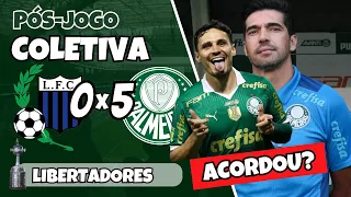 PÓS-JOGO | LIVERPOOL 0X5 PALMEIRAS | LIBERTADORES 2024 | AO VIVO