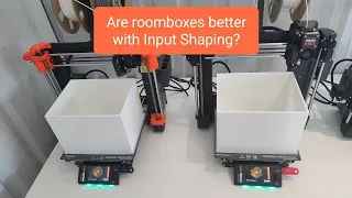 Comparing prints with and without Input Shaper on the Mk4