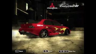 Need for Speed™ Most Wanted  lancer evolution 8