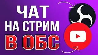 Как Добавить и Настроить Красивый Чат для Стрима Youtube в OBS STUDIO 2024