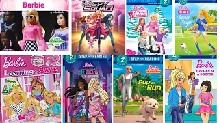 Barbie: Collection # 1 | 8 Picture Story Books | Read Aloud-American English | Read/Listen & Learn |