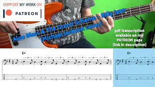 Aloe Blacc - Billy Jean (Bass cover with tabs)