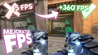 La MEJOR GUIA y SECRETOS para AUMENTAR FPS Y OPTIMIZAR VALORANT