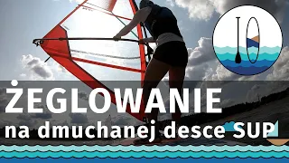 [WIOSLUJCIE.PL] Żeglowanie na dmuchanej desce WindSUP- naprawdę się da!