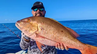 MONSTER MUTTON SNAPPER & GROUPER bottom fishing in the Florida Keys | Good Karma Sportfishing