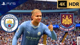 FC 24 - Man City wins the Premier League 23/24 at Etihad | PS5™ 4K60