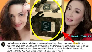 UMANI NG PAPURI ANG MULING PAGPAPADALA NI SHARON NG PAGKAIN  SA KANYANG PANGANAY NA SI KC CONCEPCION